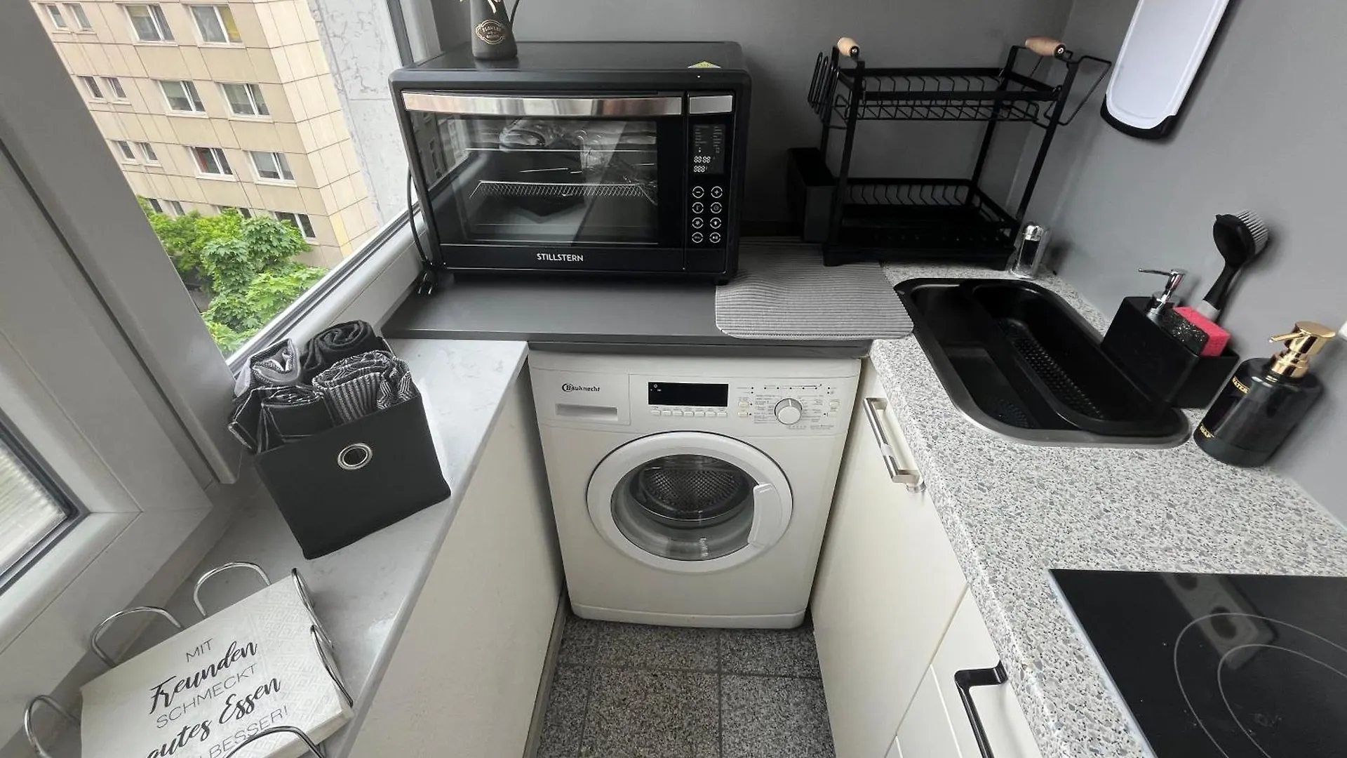 Apartment 24H Check In - Modern Apartment - Studio In Good Located - Klein Aber Fein In Metropole Frankfurt Frankfurt am Main 0*,